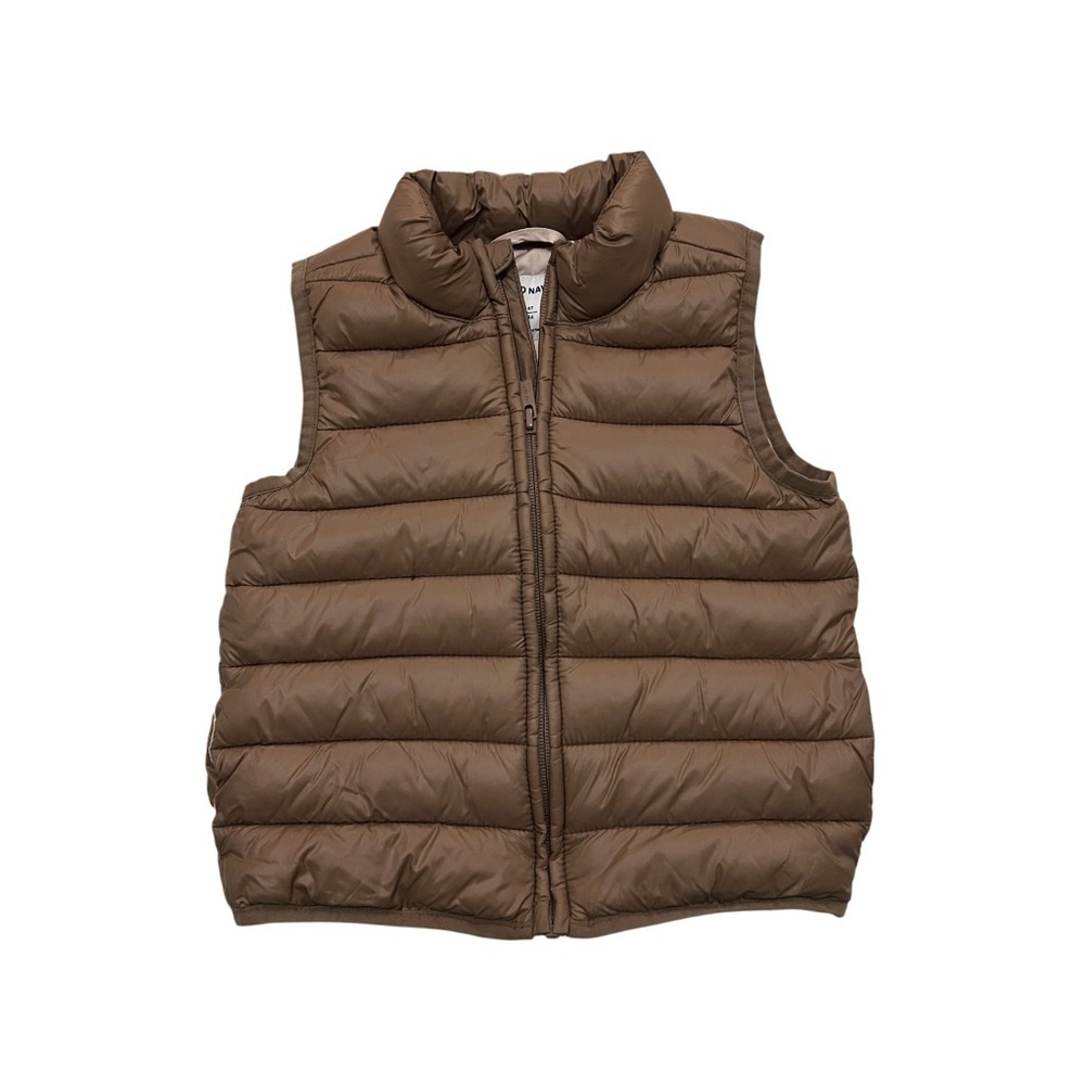 Old Navy Kids Brown Puffer Vest